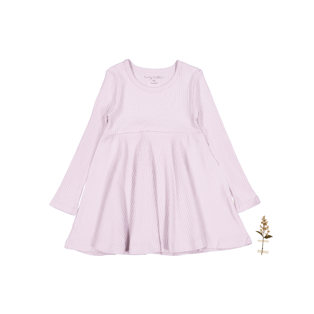 The Long Sleeve Dress - Lilac