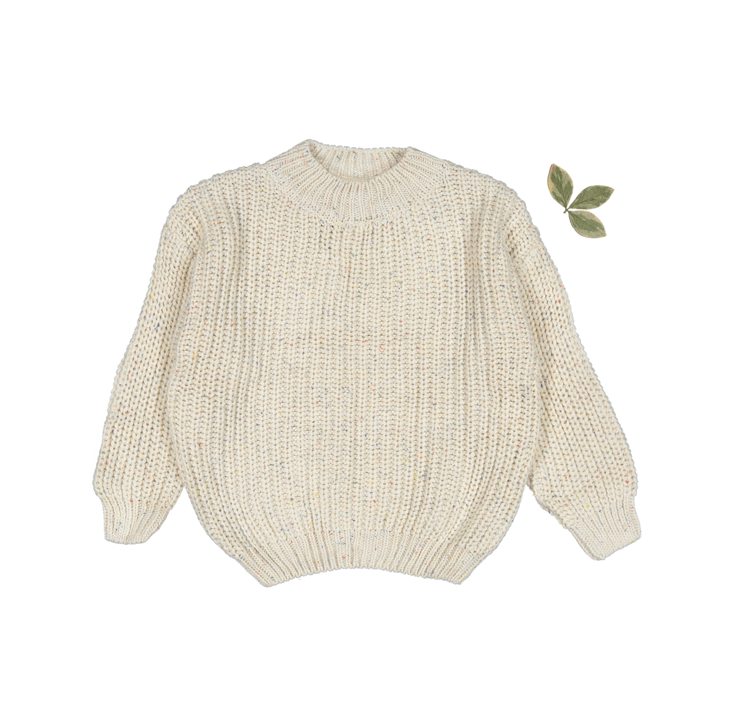 The Chunky Knit Sweater - Confetti