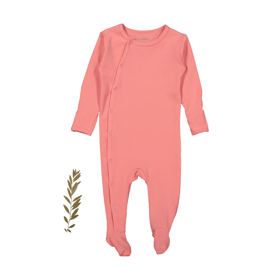 The Snap Romper - Coral