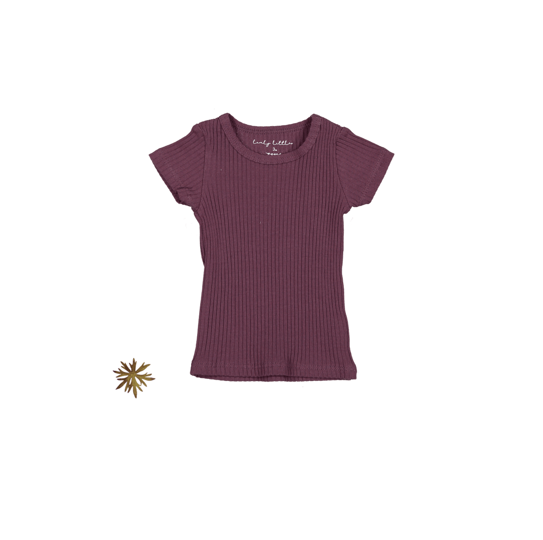 The Short Sleeve Tee - Mulberry