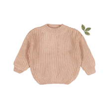 Load image into Gallery viewer, The Chunky Knit Sweater - Blush
