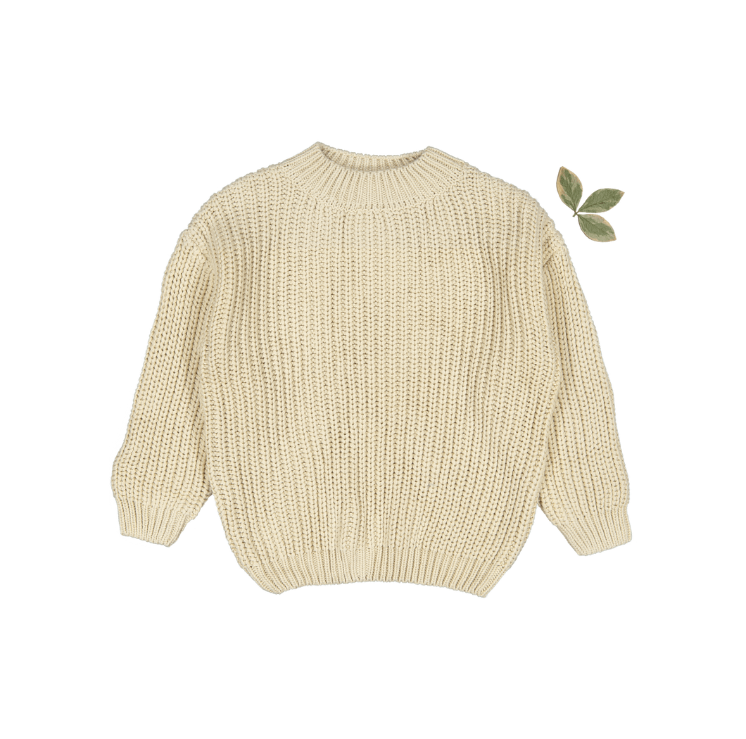 The Chunky Knit Sweater - Bone