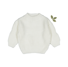 Load image into Gallery viewer, The Chunky Knit Sweater - White

