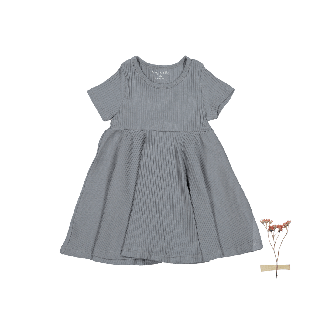 The Short Sleeve Dress - Slate