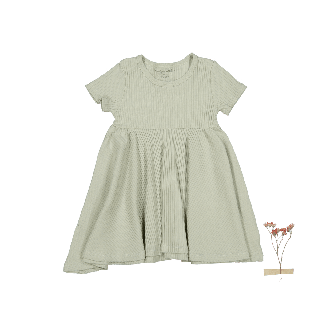 The Short Sleeve Dress - Mist