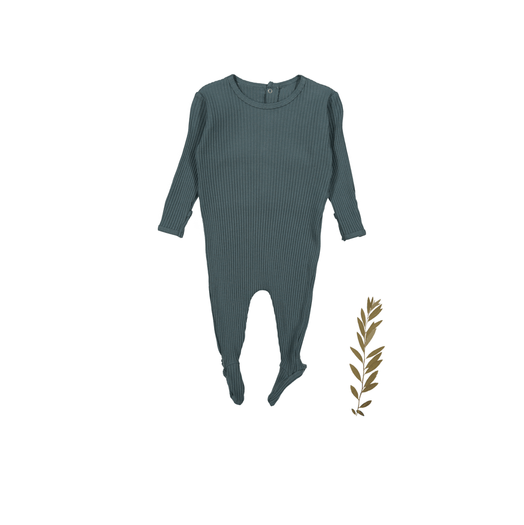 The Romper - Midnight Ribbed
