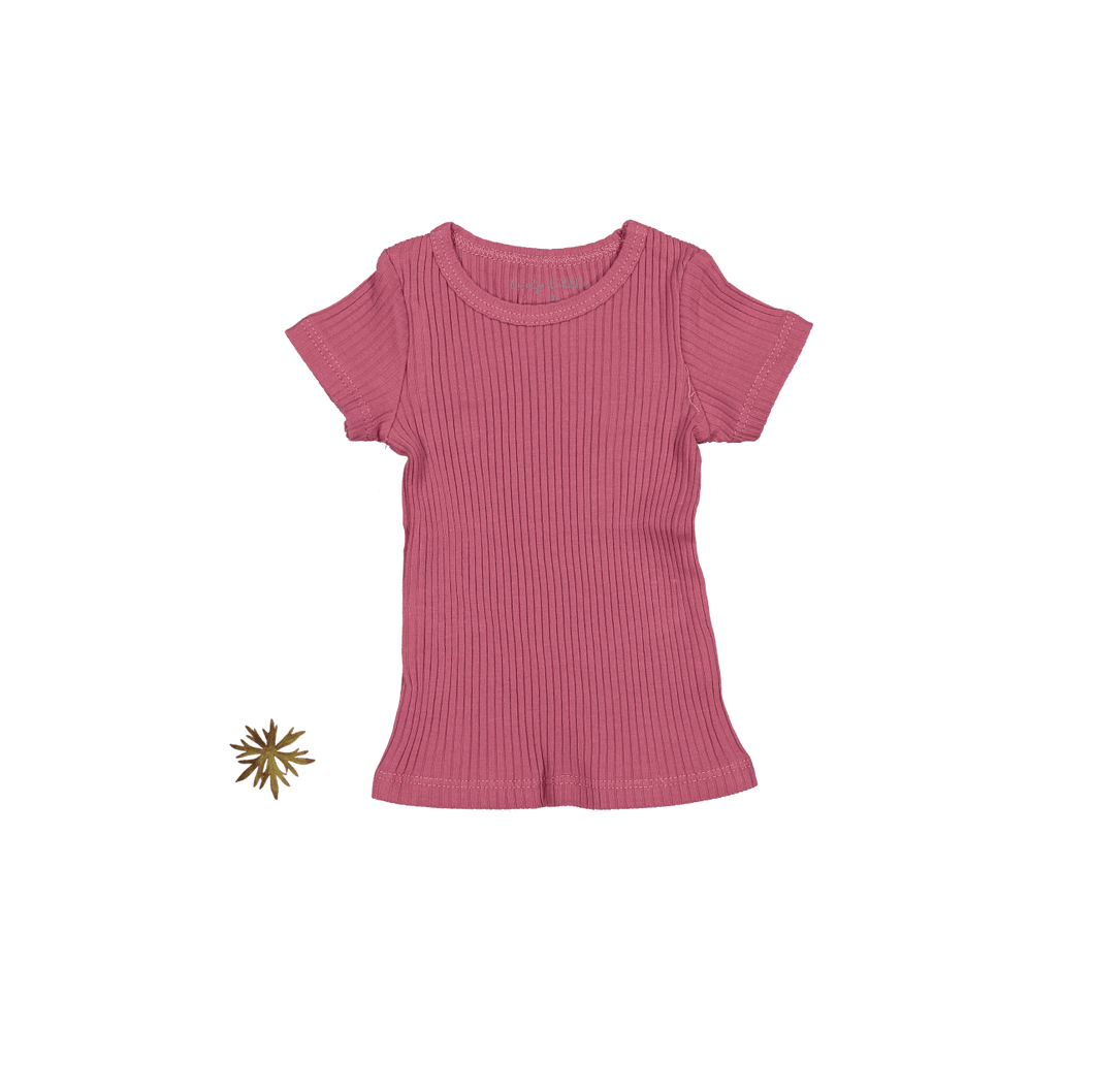 The Short Sleeve Tee - Raspberry